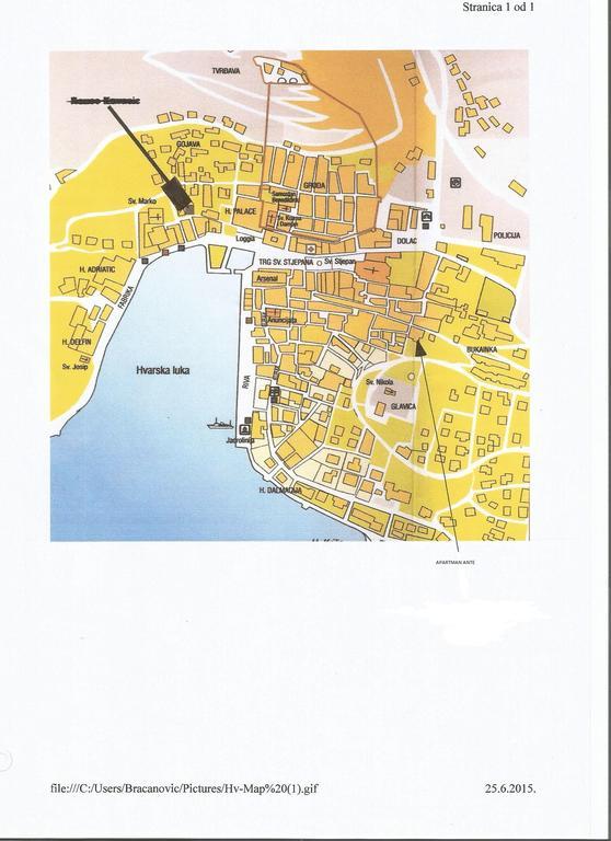 Apartma Ante Hvar Town